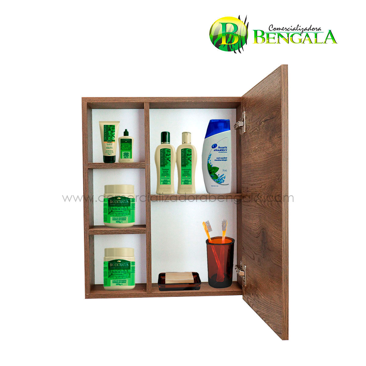 Gabinete Espejo para baño ZINNIA